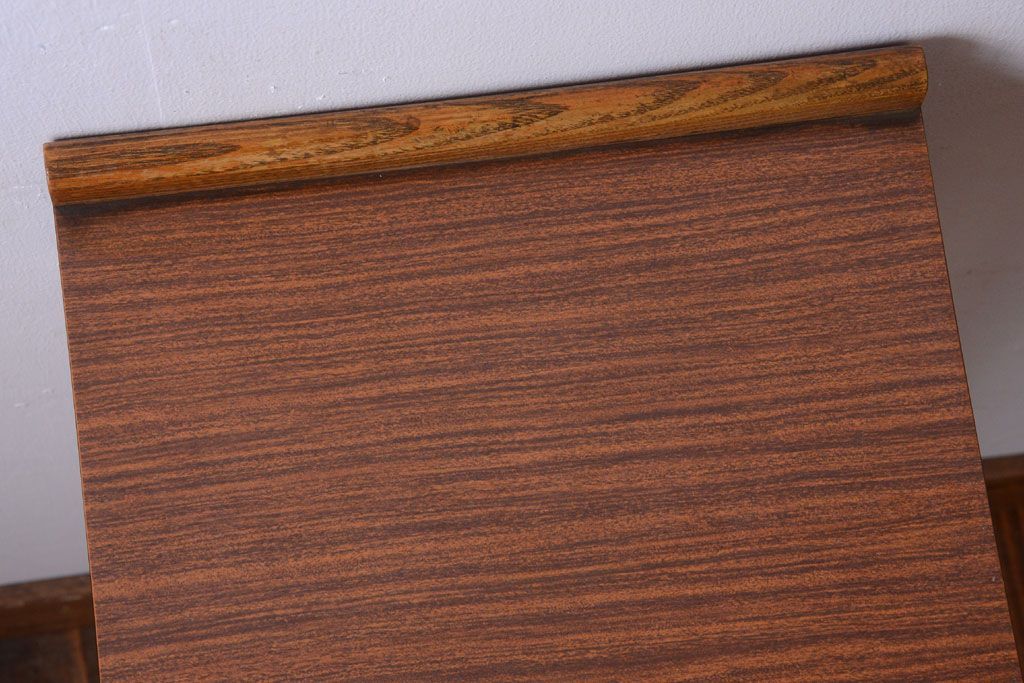 レトロ家具　昭和レトロ　引き出し付きのアンティークサイドテーブル(電話台・花台)