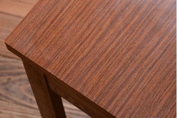 レトロ家具　昭和レトロ　引き出し付きのアンティークサイドテーブル(電話台・花台)