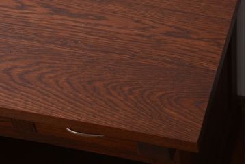 アンティーク家具　和製アンティーク　重厚な古い木製のカウンター作業台(カウンターテーブル)