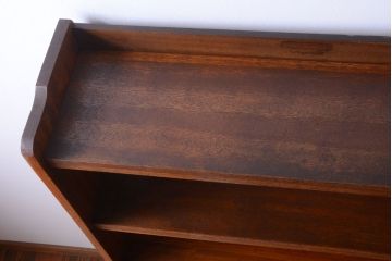 アンティーク家具　和製アンティーク シンプルなデザインの古い本棚(2)