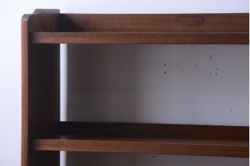 アンティーク家具　和製アンティーク シンプルなデザインの古い本棚(2)