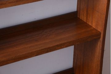 アンティーク家具　和製アンティーク シンプルなデザインの古い本棚(2)