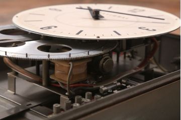 アンティーク雑貨　ジャンク品　ナショナル　ベルタイマー　TD402