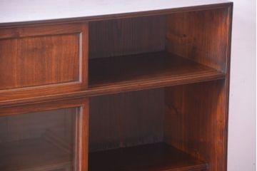アンティーク家具　和製アンティーク　高級品!三方桑材の茶箪笥(茶棚・収納棚)
