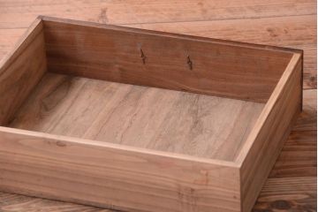 アンティーク家具　和製アンティーク　高級品!三方桑材の茶箪笥(茶棚・収納棚)