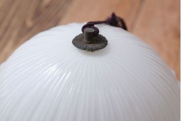 古民具・骨董　飾り房付き　アンティーク吊り下げ照明