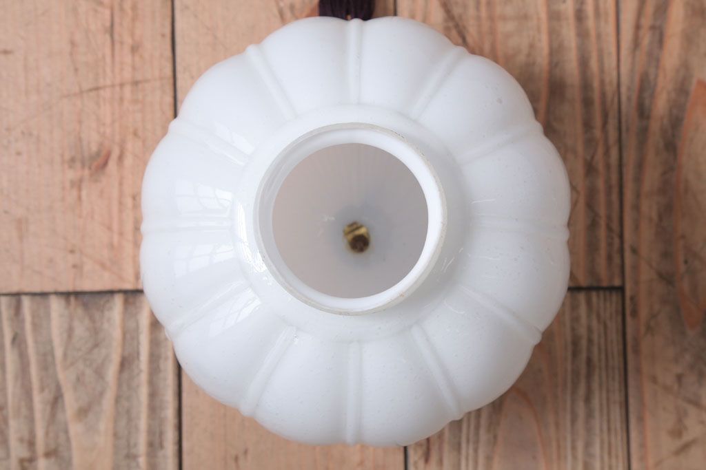 古民具・骨董　飾り房付き　アンティーク吊り下げ照明