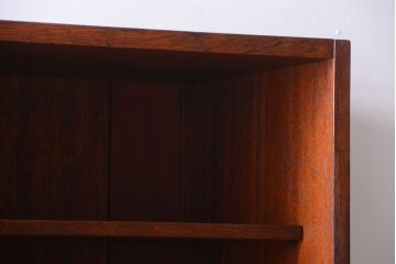 アンティーク家具　和製アンティーク　縦型!古い木の重厚な特大マス目棚(収納棚、飾り棚)