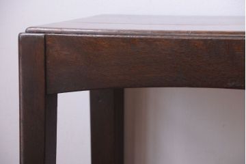 アンティーク家具　和製アンティーク　日本楽器(YAMAHA)製　ナラ材のサイドテーブル(飾り台)