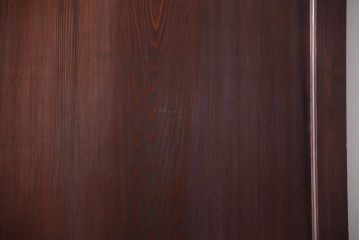 和製アンティーク　上質な古いすりガラス帯の引き戸2枚セット(ガラス帯戸)