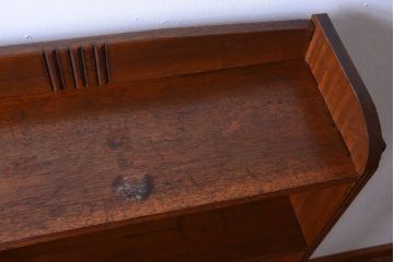 アンティーク家具　和製アンティーク　古い木の楔(くさび)式本棚(ブックシェルフ)