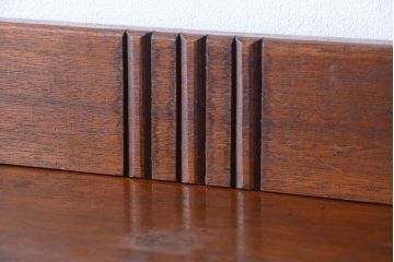 アンティーク家具　和製アンティーク　古い木の楔(くさび)式本棚(ブックシェルフ)