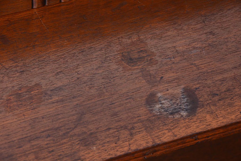 アンティーク家具　和製アンティーク　古い木の楔(くさび)式本棚(ブックシェルフ)