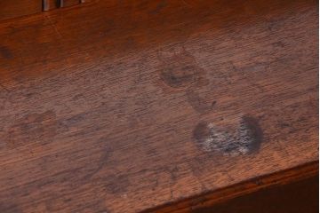 アンティーク家具　和製アンティーク　古い木の楔(くさび)式本棚(ブックシェルフ)