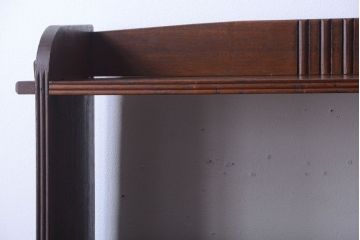 アンティーク家具　和製アンティーク　古い木の楔(くさび)式本棚(ブックシェルフ)