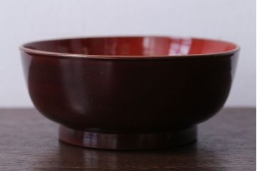 アンティーク雑貨　アンティーク　大正〜昭和初期!古い蒔絵の木製椀10客