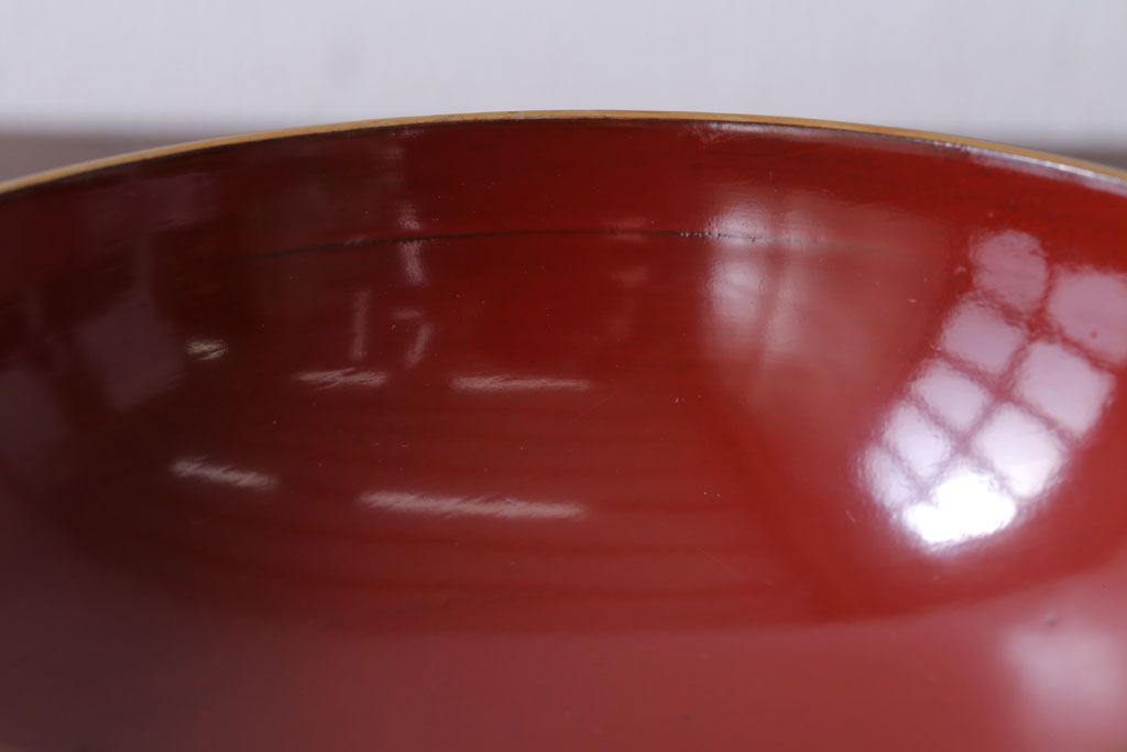 アンティーク雑貨　アンティーク　大正〜昭和初期!古い蒔絵の木製椀10客