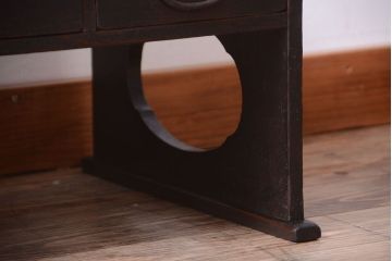 アンティーク家具　古民具・骨董　明治大正期!古い木製の味わい深い文机