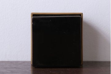 アンティーク雑貨　アンティーク　大正〜昭和初期　木製蒔絵小箱(漆器)