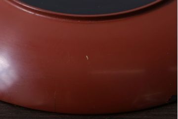 アンティーク雑貨　アンティーク　大正〜昭和初期!千鳥の図　木製蒔絵皿6枚(漆器)