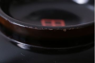 アンティーク雑貨　アンティーク　昭和初期　蒔絵木製椀10客(漆器)(1)