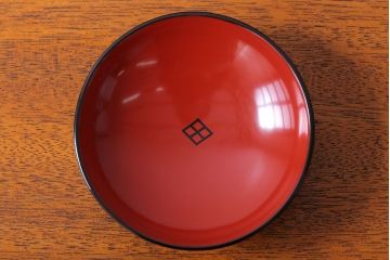 アンティーク雑貨　アンティーク　昭和初期　蒔絵木製椀10客(漆器)(1)