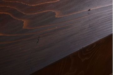 アンティーク家具　古民具・骨董　厚手金具の時代箪笥ローボード(2)