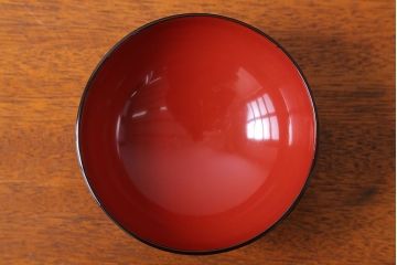 アンティーク雑貨　アンティーク　昭和初期!蒔絵木製椀10客(漆器)(2)