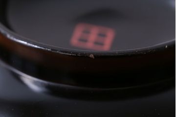 アンティーク雑貨　アンティーク　昭和初期!蒔絵木製椀10客(漆器)(2)
