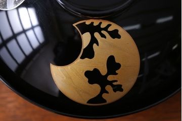 アンティーク雑貨　アンティーク　大正〜昭和初期　輪島塗木製蒔絵椀5客(1)