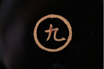 アンティーク雑貨　アンティーク　大正〜昭和初期　輪島塗木製蒔絵椀5客(1)
