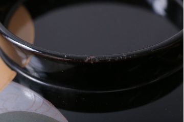 アンティーク雑貨　和製アンティーク　大正〜昭和初期　輪島塗木製蒔絵椀5客(2)