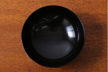 アンティーク雑貨　和製アンティーク　大正〜昭和初期　輪島塗木製蒔絵椀5客(3)