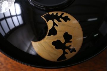 アンティーク雑貨　和製アンティーク　大正〜昭和初期　輪島塗木製蒔絵椀5客(4)
