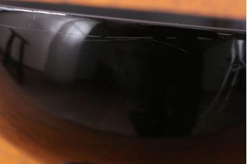 アンティーク雑貨　和製アンティーク　大正〜昭和初期　輪島塗木製蒔絵椀5客(4)