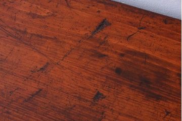 アンティーク家具　古民具・骨董　重厚な金具の美しい観音開き時代箪笥(衣装箪笥)