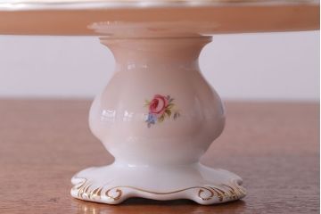 アンティーク雑貨　イギリス　Royal Albert(ロイヤルアルバート) Tranquillity(トランキュリティ)シリーズ　コンポート(洋食器)