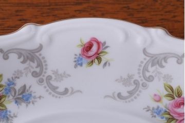 アンティーク雑貨　イギリス　Royal Albert(ロイヤルアルバート)　Tranquillity(トランキュリティ)シリーズ　ソースボート(洋食器)
