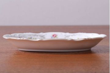 アンティーク雑貨　イギリス　Royal Albert(ロイヤルアルバート)　Tranquillity(トランキュリティ)シリーズ　ソースボート(洋食器)