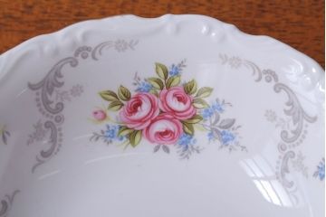 アンティーク雑貨　イギリス　Royal Albert(ロイヤルアルバート)　Tranquillity(トランキュリティ)シリーズ　ケーキ皿など9点(洋食器)