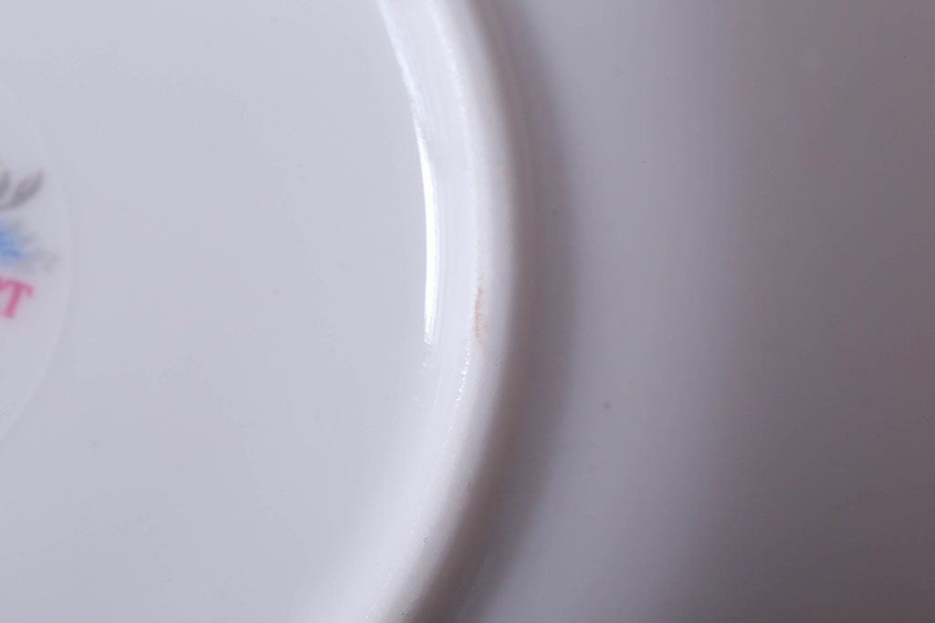 アンティーク雑貨　イギリス　Royal Albert(ロイヤルアルバート)　Tranquillity(トランキュリティ)シリーズ　ケーキ皿など9点(洋食器)