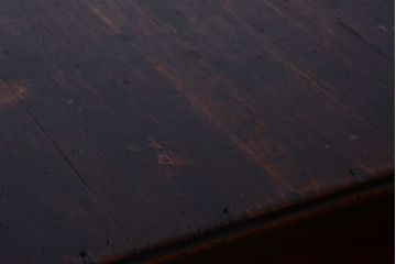 アンティーク家具　和製アンティーク　ダイヤガラス入り!小さなキッチンキャビネット(食器棚・収納棚)