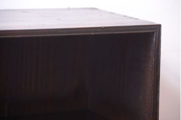 アンティーク家具　和製アンティーク　古い木の上品な茶棚(飾り棚)