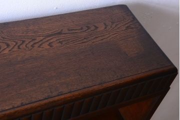 アンティーク家具　和製アンティーク　シックな大型本棚(ブックシェルフ・飾り棚)