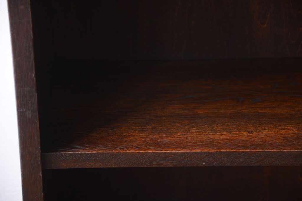 アンティーク家具　和製アンティーク　シックな大型本棚(ブックシェルフ・飾り棚)