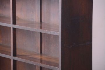 アンティーク家具　和製アンティーク　シックな大型本棚(ブックシェルフ・飾り棚)