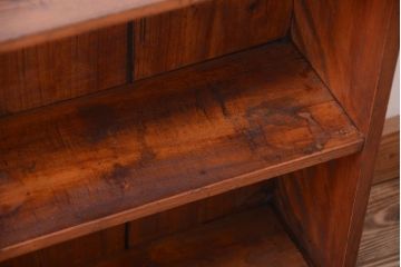 アンティーク家具　和製アンティーク　古い木の小さな本棚