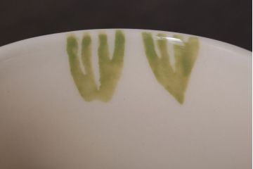 アンティーク雑貨　イギリスビンテージ　WESTFIELD ART POTTERY ポット・カップ&ソーサーなど4点(洋食器)