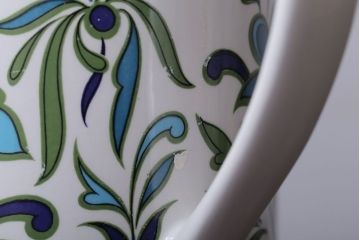 イギリスビンテージ　MIDWINTER(ミッドウィンター)SPANISH GARDEN(スパニッシュガーデン)シリーズ　ポット・シュガー2点(洋食器)