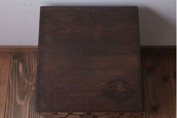 アンティーク家具　和製アンティーク　古い木製の小引き出し